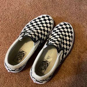 Checkered Vans